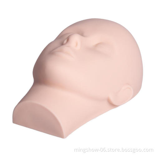 Wholesale Professional Grafting Eyelash Extension Practice Training Mannequin Head